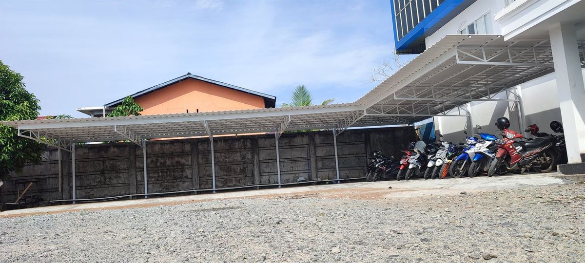 kanopi pak erik podomoro - Dokumentasi Proyek